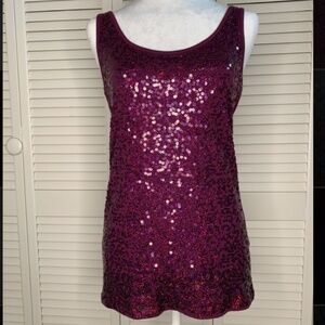 New Kische Sequined Tank Top size M